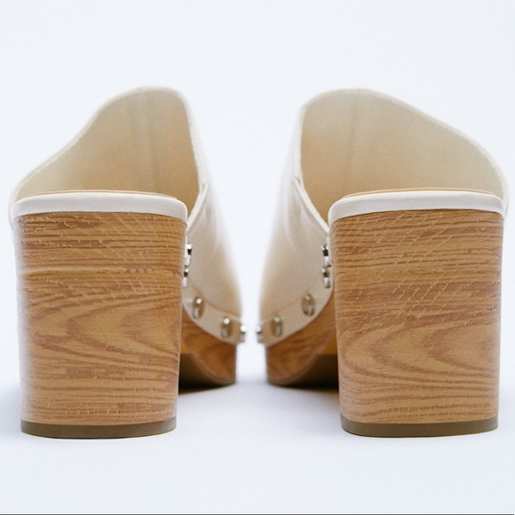 Zara studded clogs - Picture 3 of 4